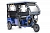 Трицикл Rutrike Рикша 60V1000W (Синий-2443)